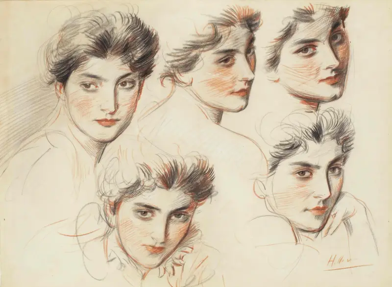 Lady de Grey von Paul César Helleu