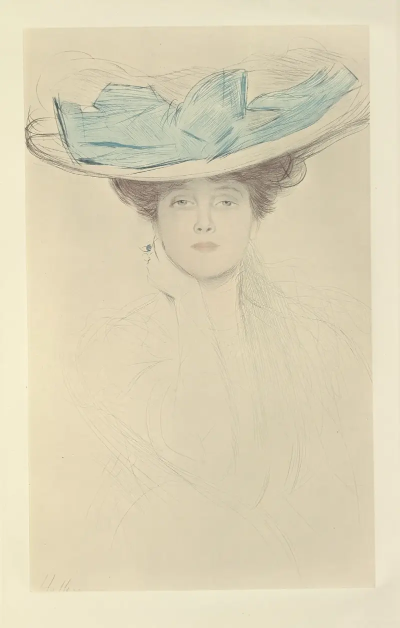 Mademoiselle Dolley av Paul César Helleu