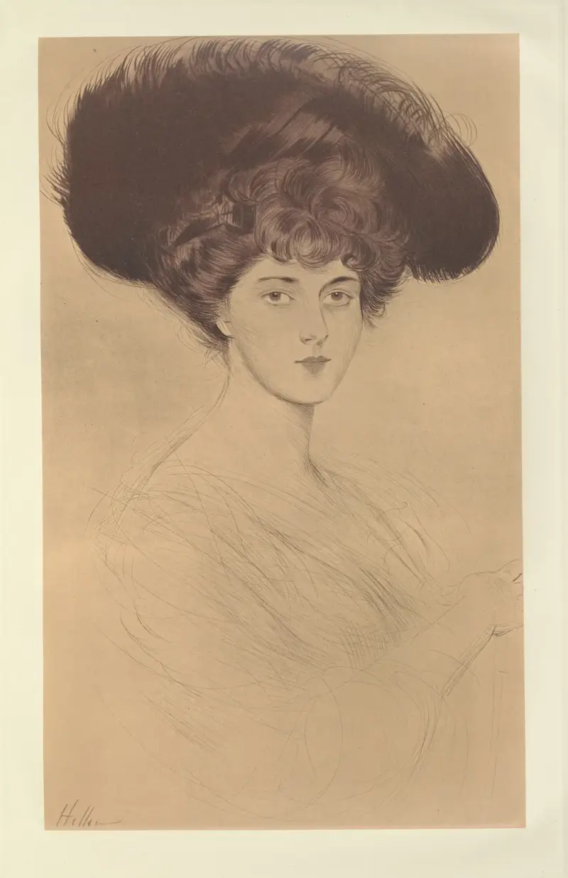 Mademoiselle M. av Paul César Helleu