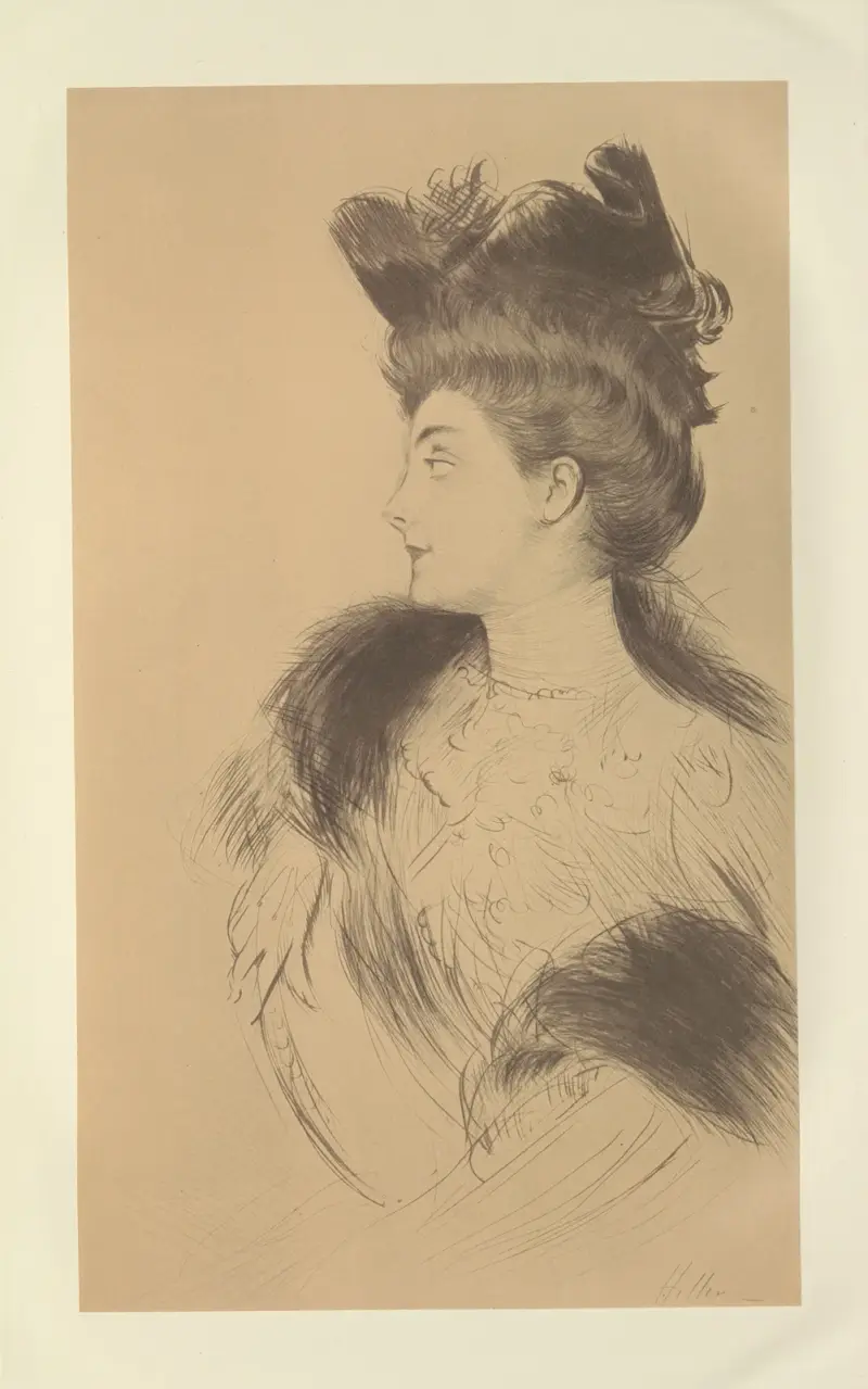 Paní Law, 1907 – Nr. 1, Paul César Helleu