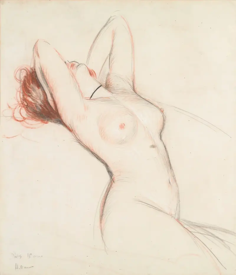Nu av Paul César Helleu