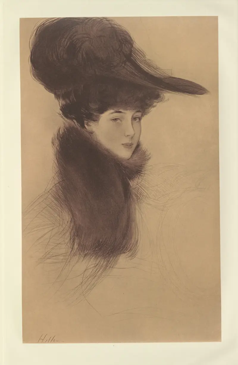 The Duchess Of Marlborough av Paul César Helleu
