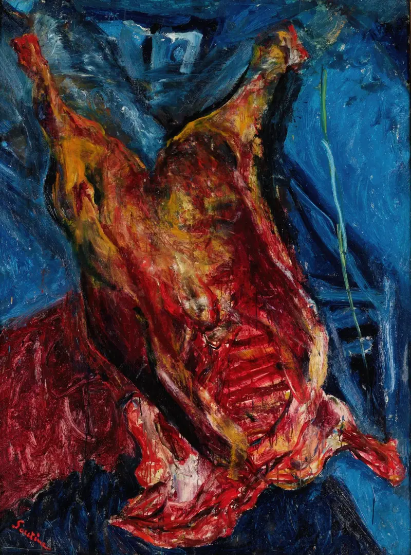 Geschlachteter Ochsenkörper, 1925 – Nr. 1 von Chaïm Soutine