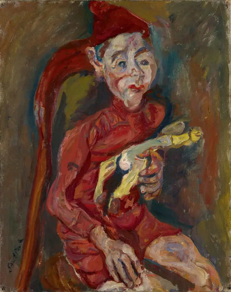 Kind mit Spielzeug von Chaïm Soutine