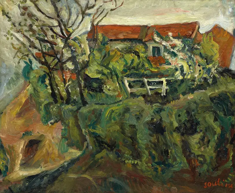 Domy v krajině, Chaïm Soutine