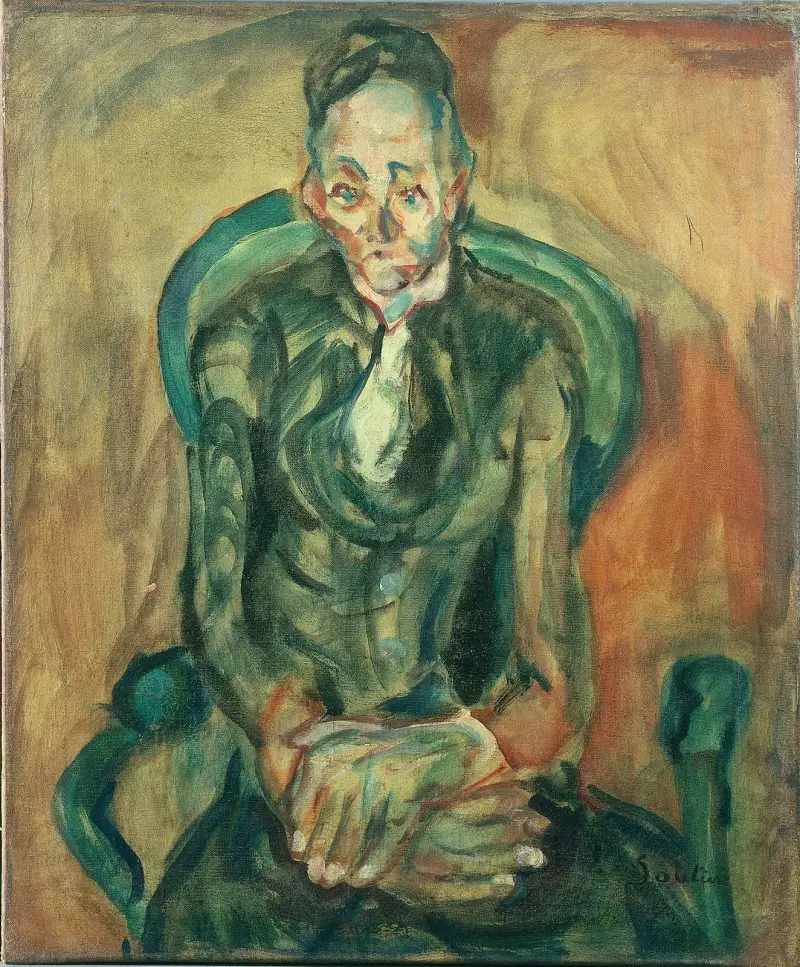 Sitzende Frau von Chaïm Soutine