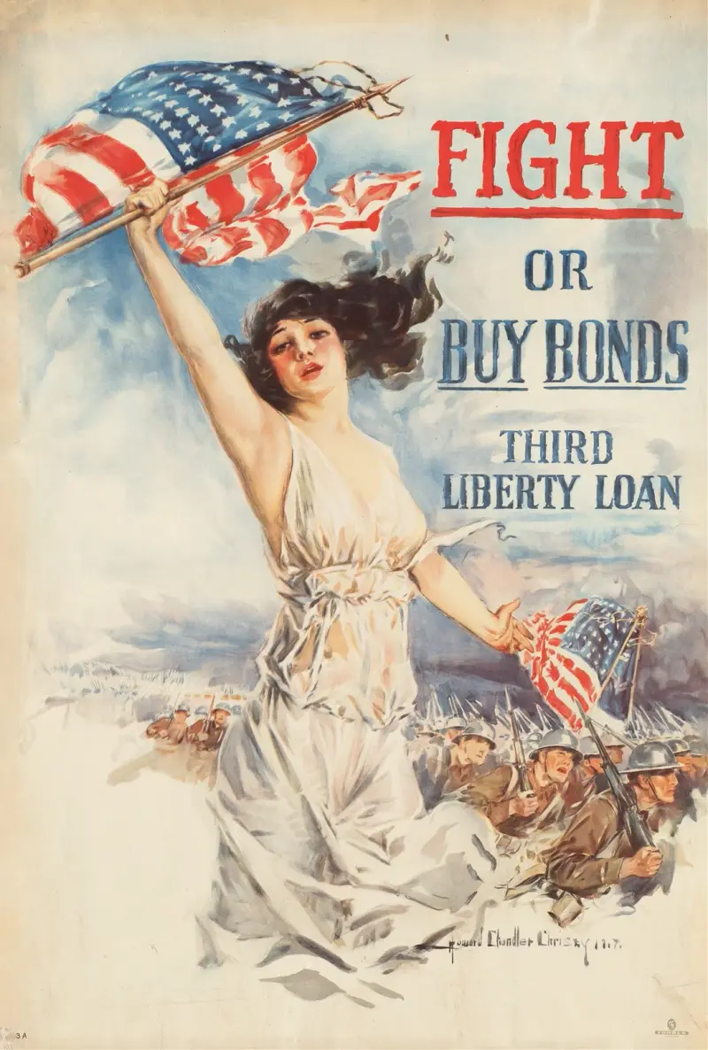 Fight or buy bonds av Howard Chandler Christy