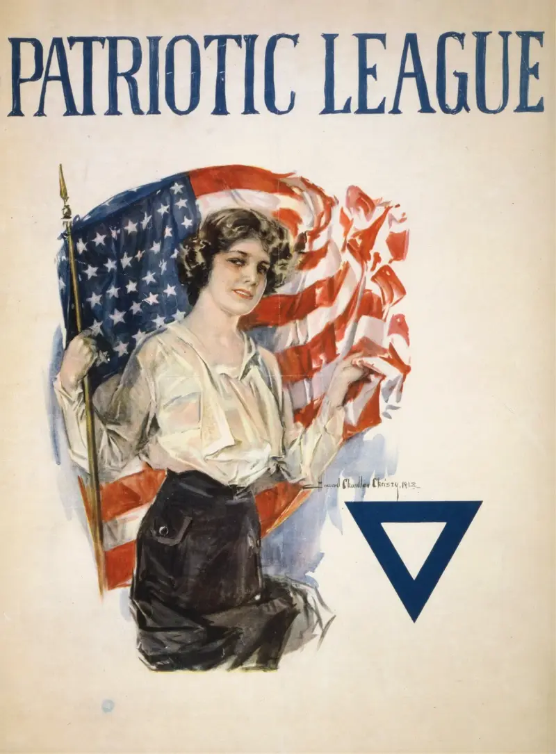 Patriotic League av Howard Chandler Christy