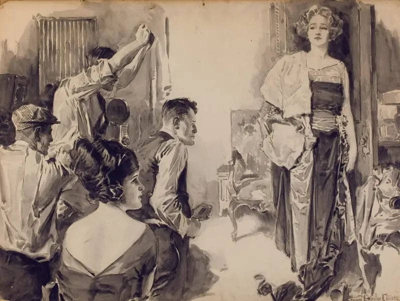 The Photo Shoot av Howard Chandler Christy