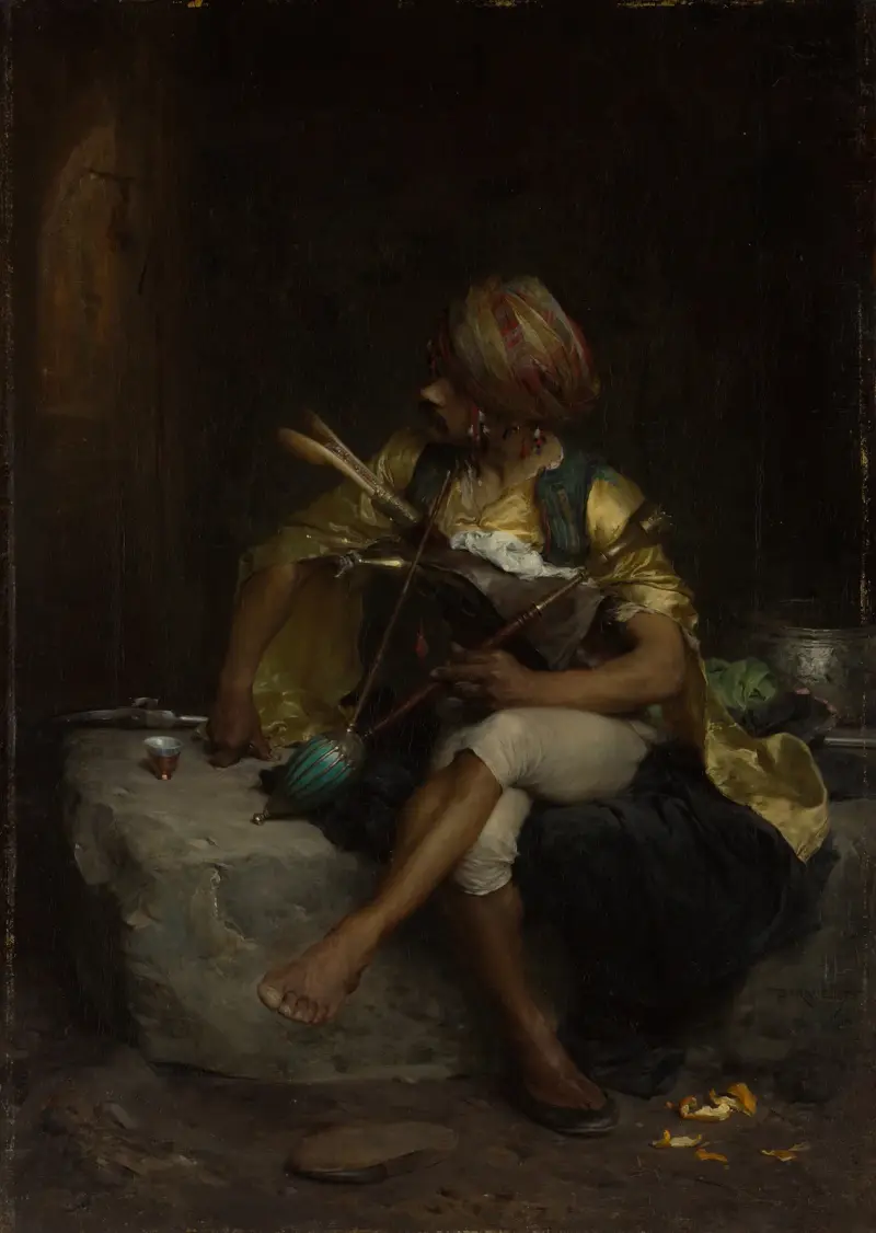 Ein Baschi-Bozuk von Charles Bargue