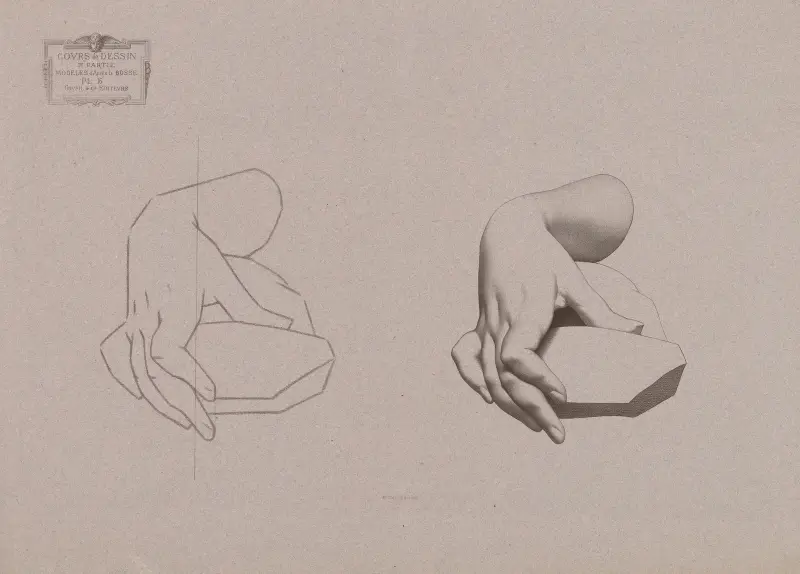 Cours de dessin Pl.17 av Charles Bargue
