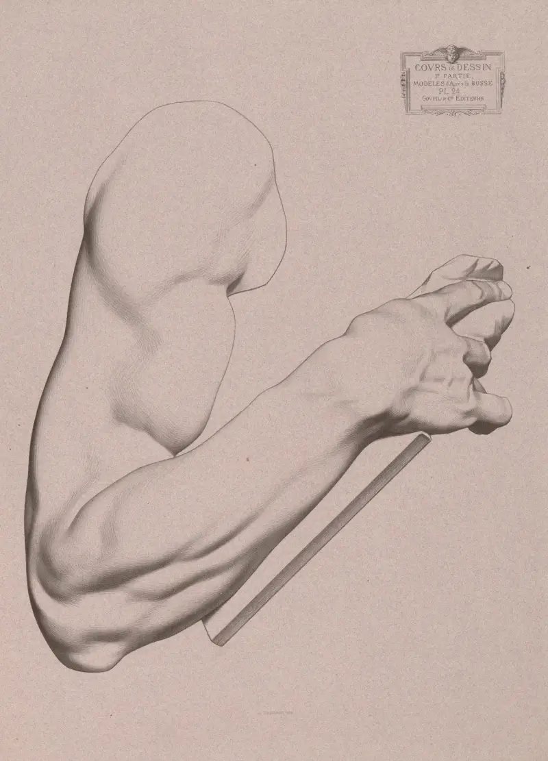 Cours de dessin Pl.25 av Charles Bargue