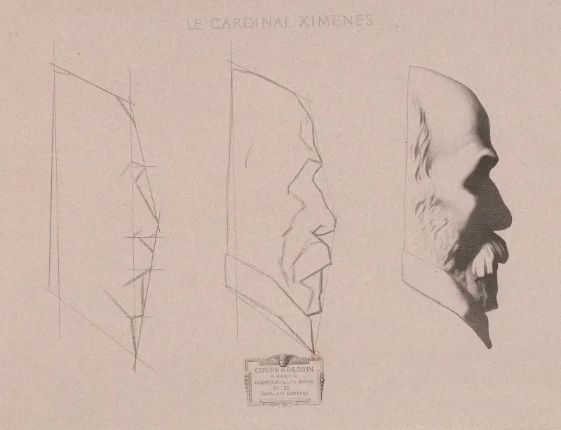Cours de dessin Pl.34 av Charles Bargue