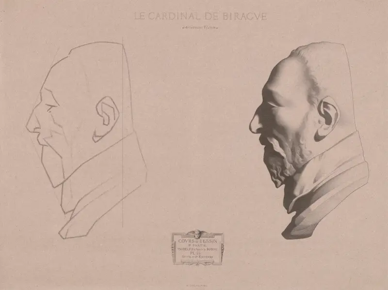 Zeichenkurs Taf. 37 von Charles Bargue