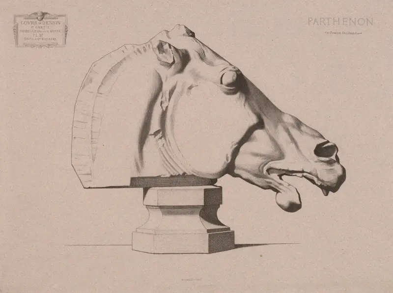 Cours de dessin Pl.39 av Charles Bargue