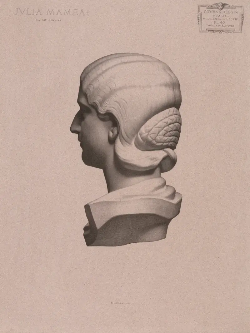Cours de dessin Pl.42 av Charles Bargue