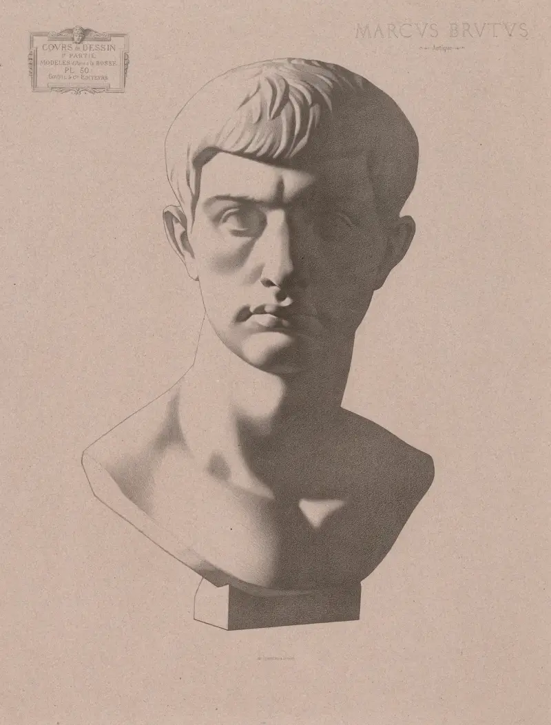 Cours de dessin Pl.53 av Charles Bargue