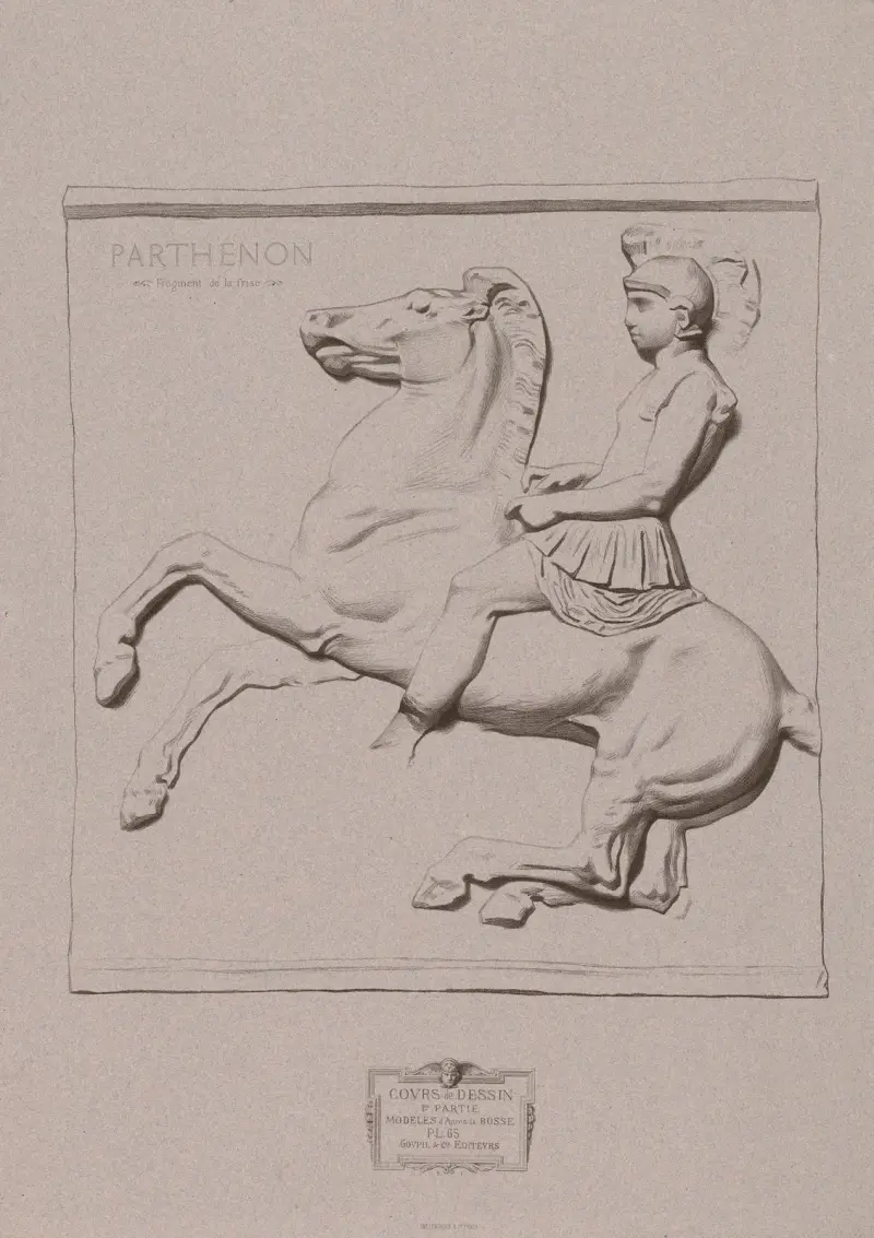 Cours de dessin Pl.68 av Charles Bargue