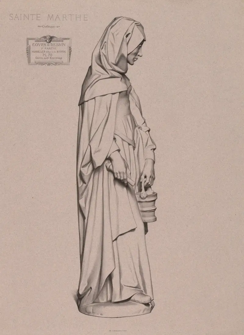 Zeichenkurs Tafel 73 von Charles Bargue