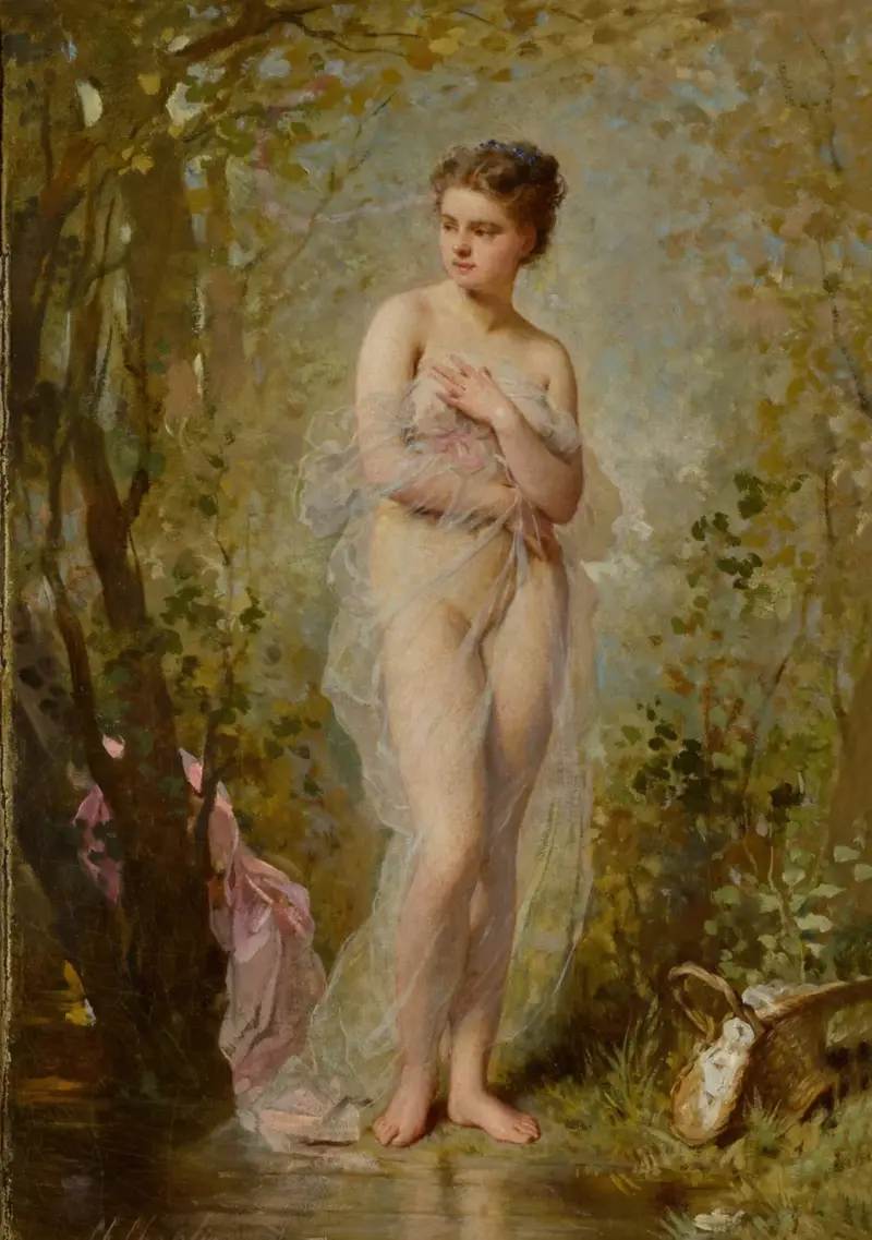 La Baigneuse av Charles Chaplin