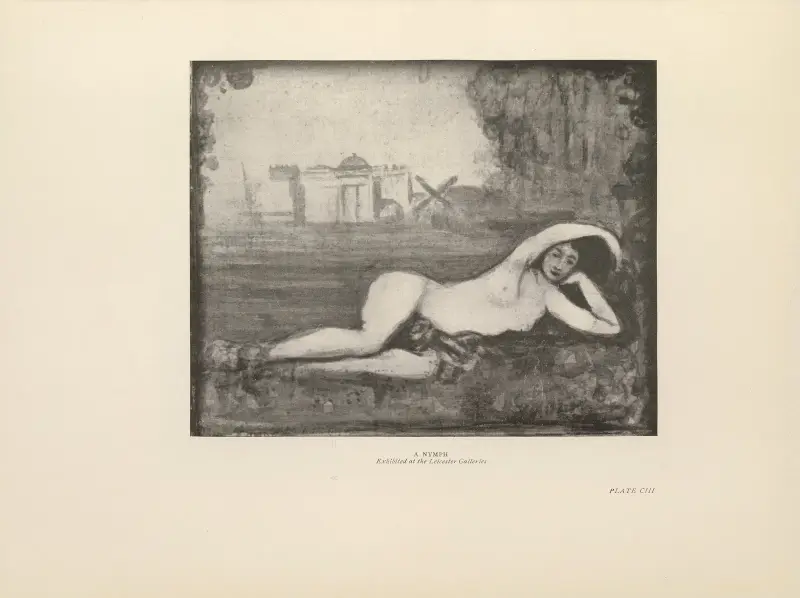 En nymf av Charles Conder