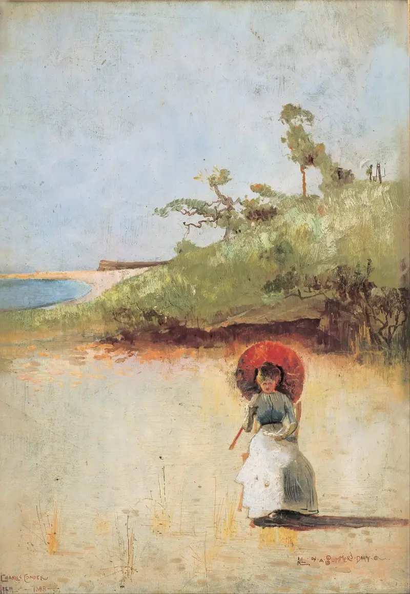 En sommardag av Charles Conder