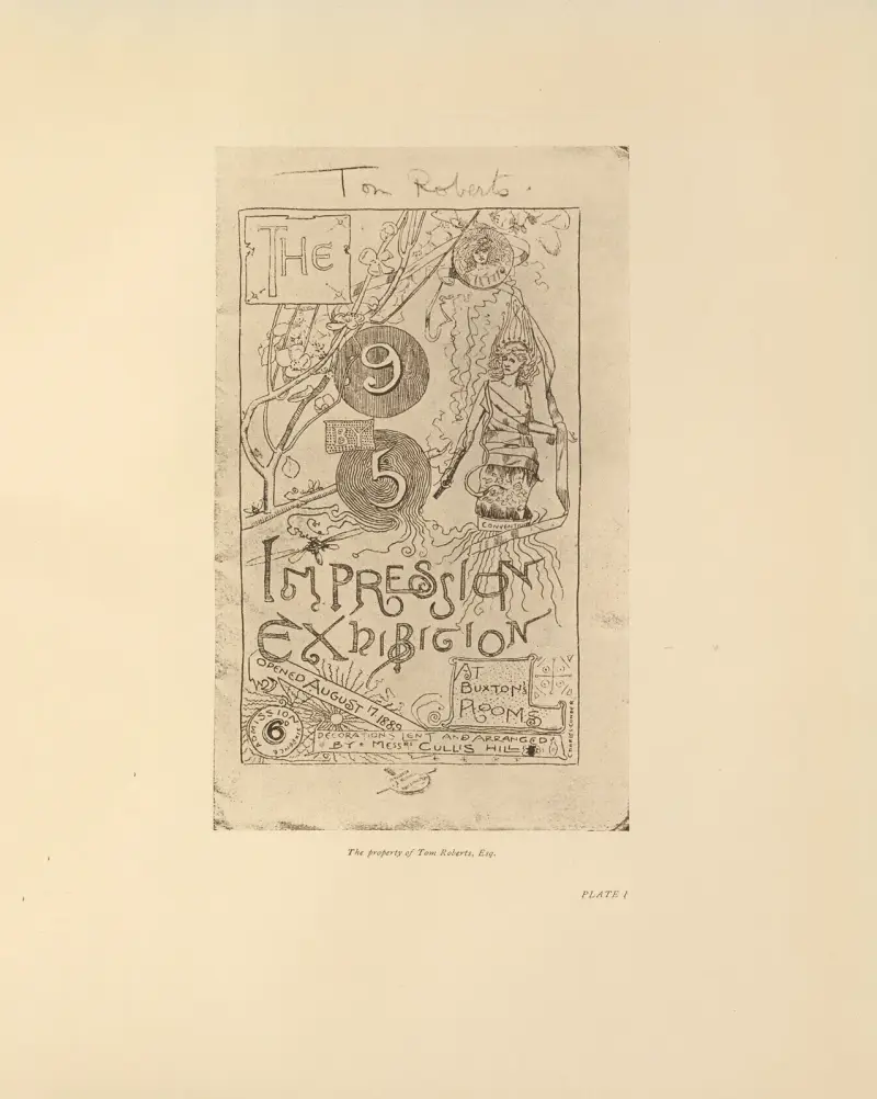 Catalogue of Impression Exhibition av Charles Conder