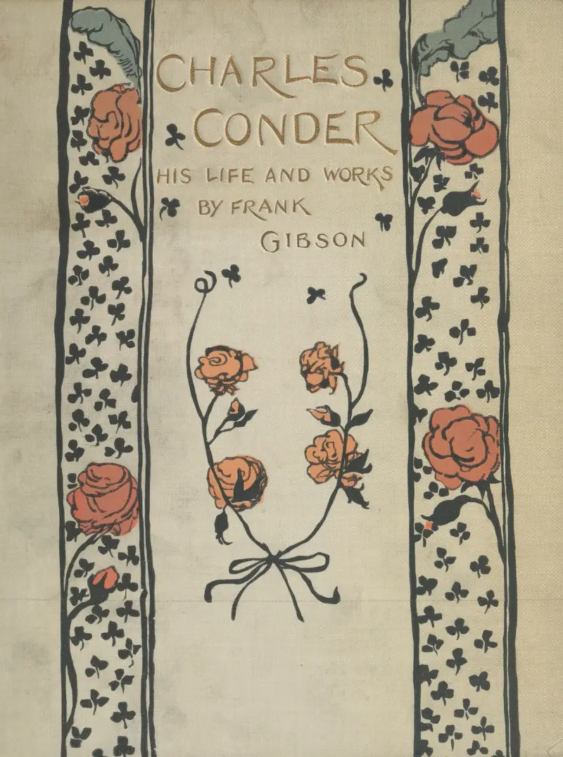 Charles Conder; hans liv och verk – omslag av Charles Conder