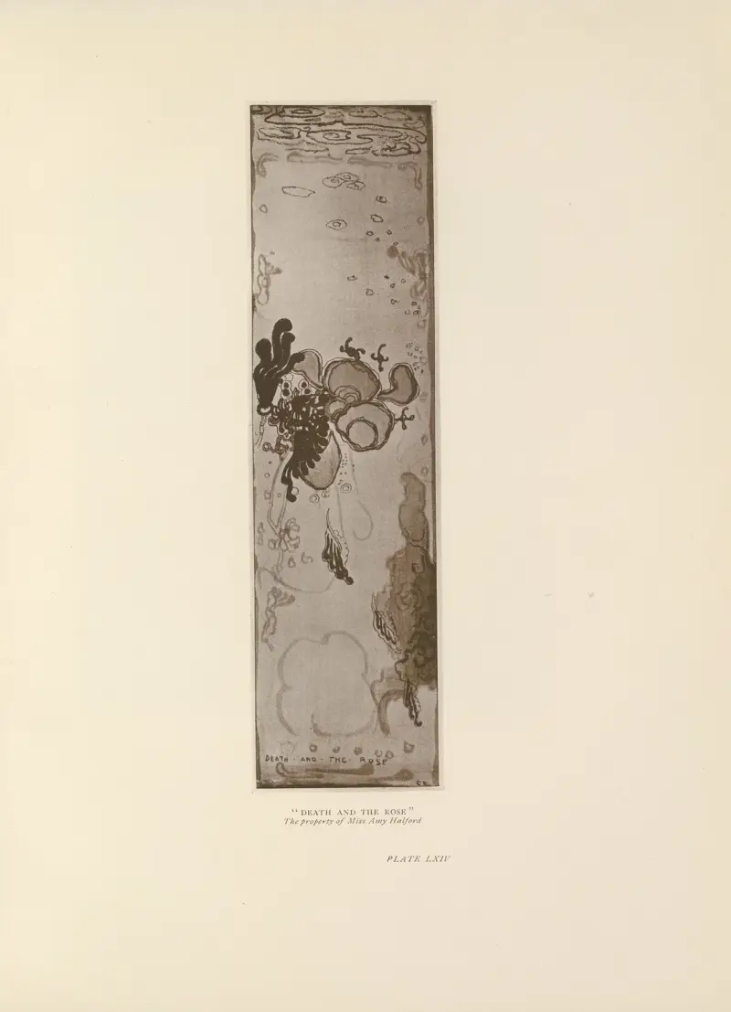 Döden och rosen av Charles Conder