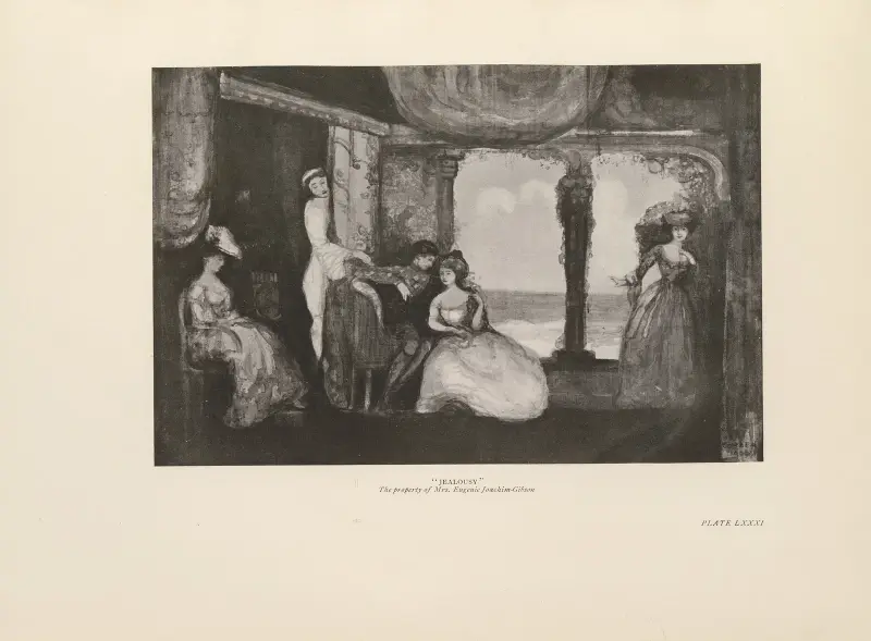 Eifersucht von Charles Conder