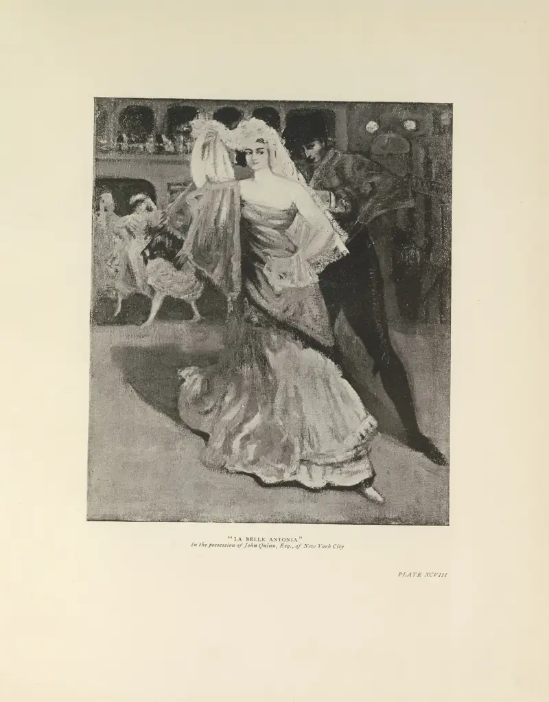 La Belle Antonia av Charles Conder