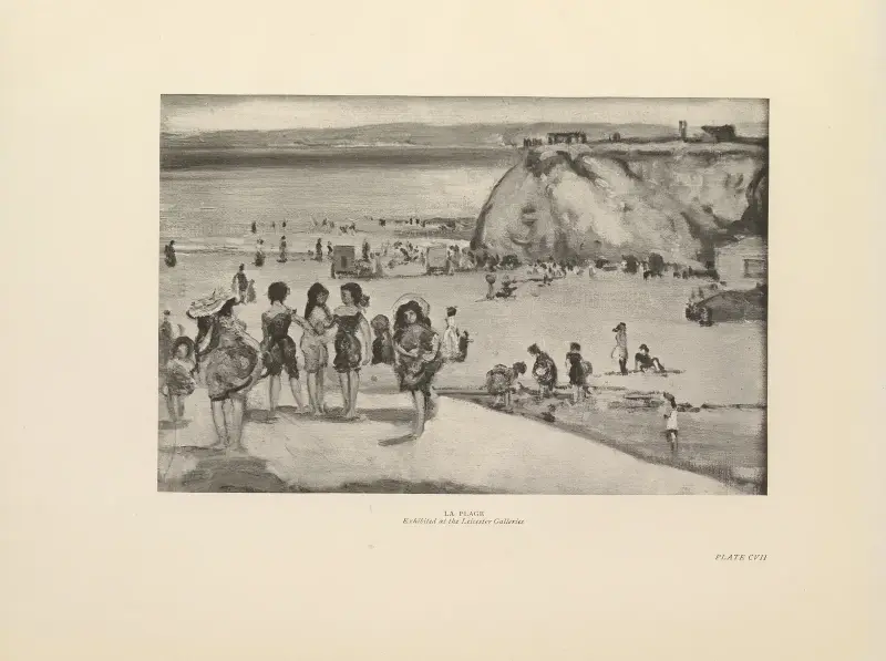 La Plage av Charles Conder