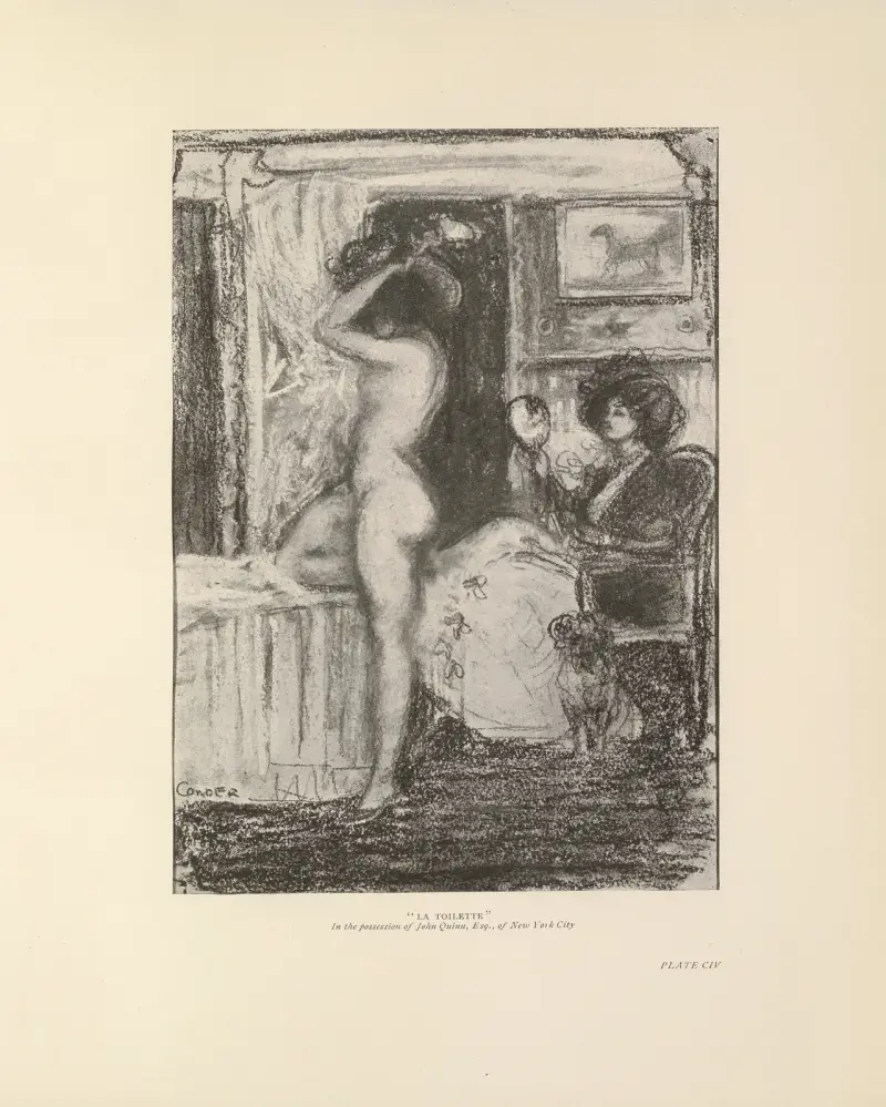 Die Toilette von Charles Conder