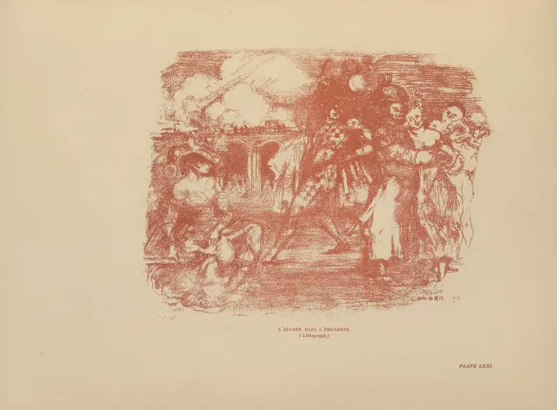 L’Alcade dans l’Embarras av Charles Conder