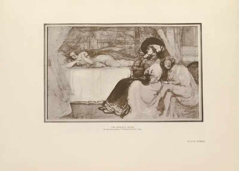 De rosa gardinerna av Charles Conder