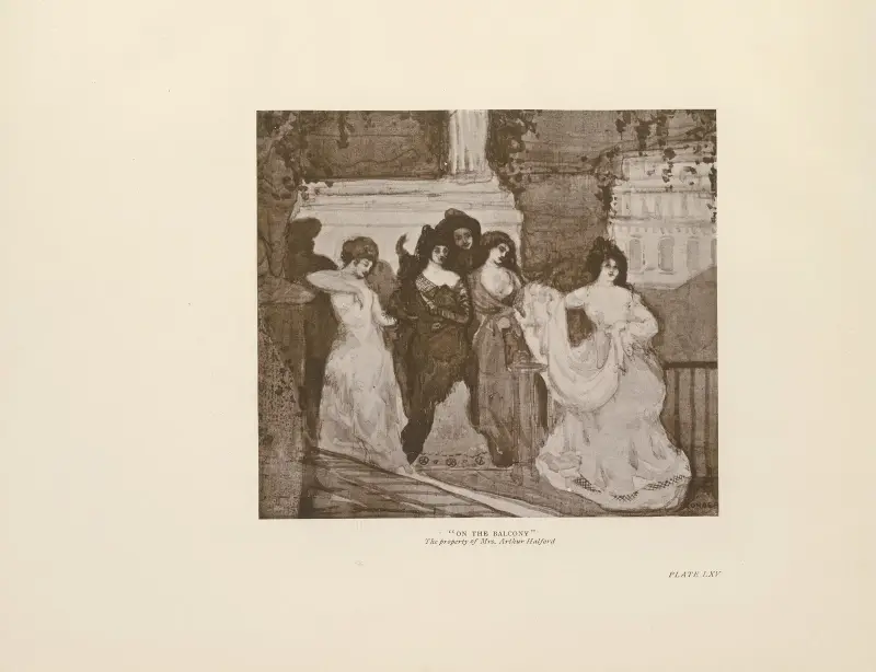 På balkongen av Charles Conder