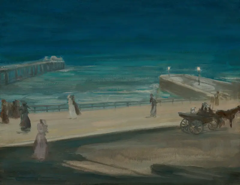 On the Front, Brighton av Charles Conder