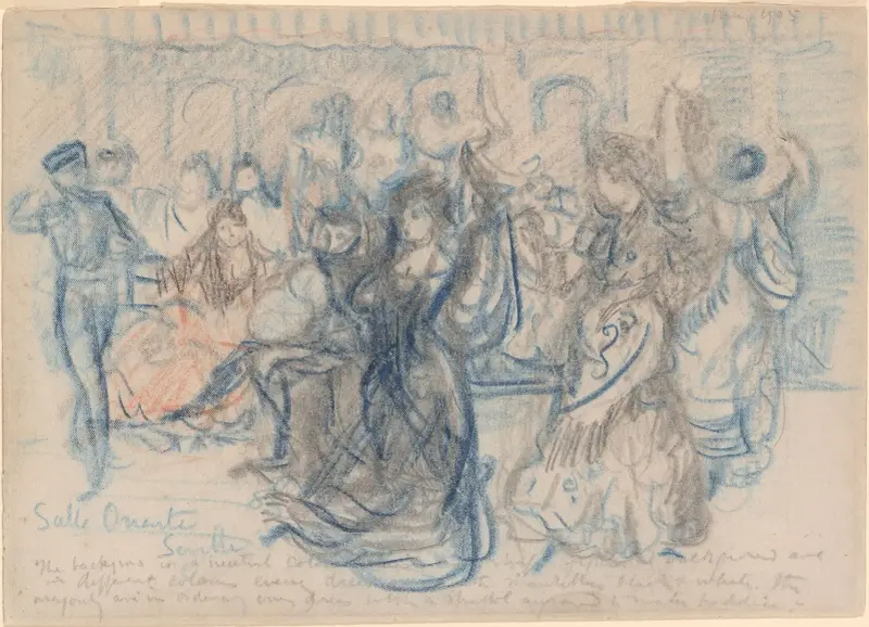 Salle Oriente, Seville av Charles Conder