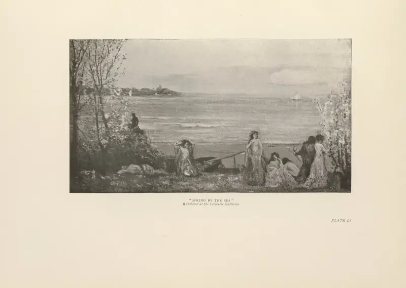 Vår vid havet av Charles Conder
