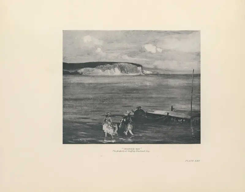 Swanage Bay av Charles Conder