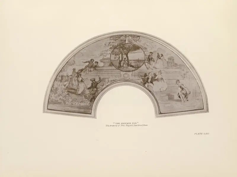 Den broderade solfjädern av Charles Conder