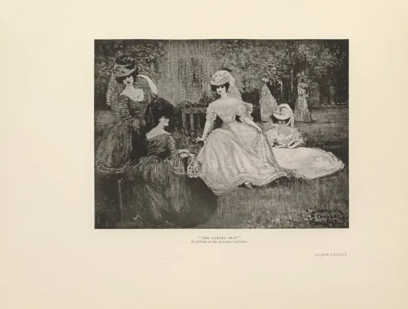 Trädgårdssoffan av Charles Conder