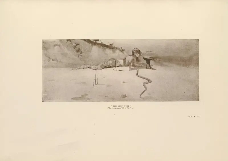 Den heta vinden av Charles Conder