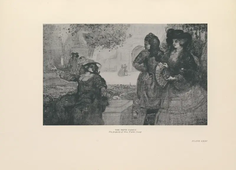 Familjen Pepys av Charles Conder