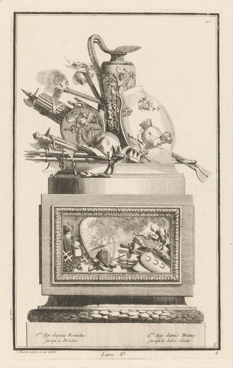 1eme Age depuis Romulus jusqu’à Brutus. 2eme Age depuis Brutus jusqu’à Jules César. Livre 3e av Jean-Charles Delafosse