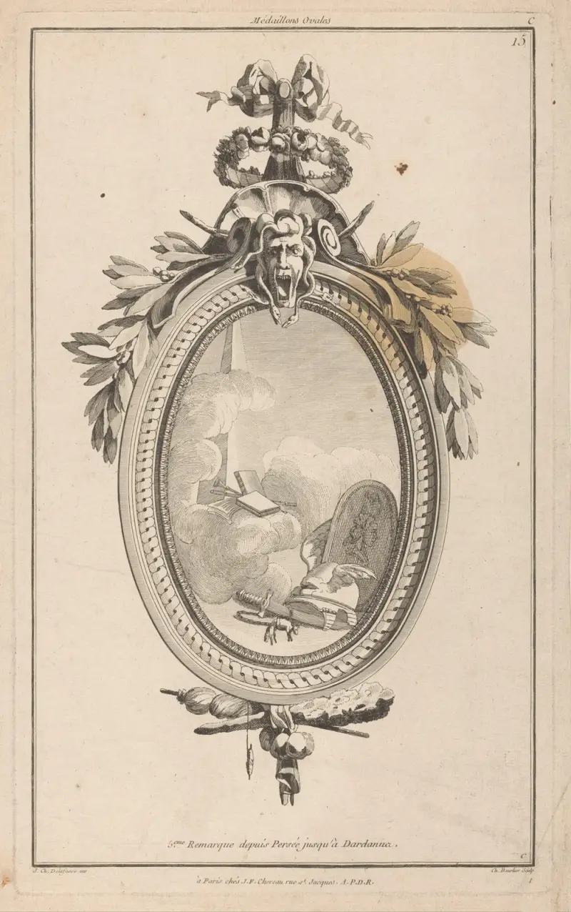 5eme Remarque depuis Persée jusqu’à Dardanus av Jean-Charles Delafosse