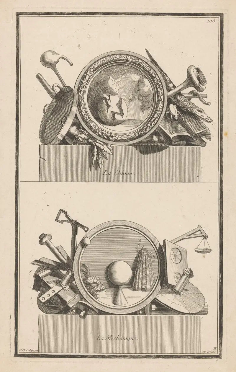 La Chimie, La Mechanique av Jean-Charles Delafosse