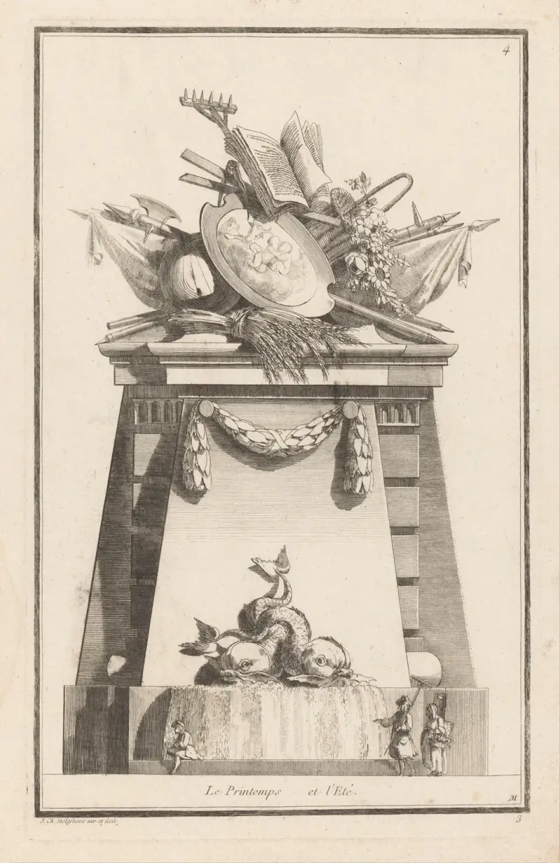 Le Printemps et l’Eté av Jean-Charles Delafosse