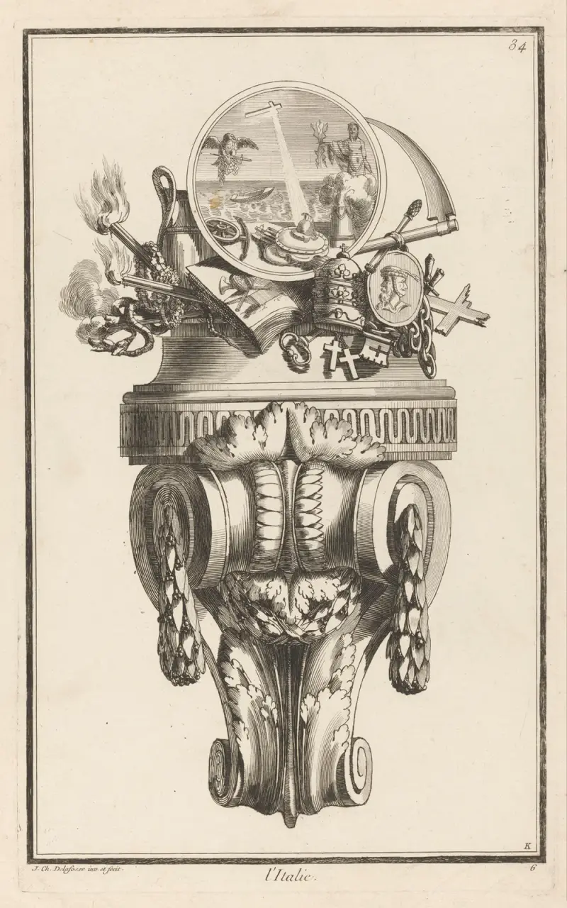 Italien av Jean-Charles Delafosse