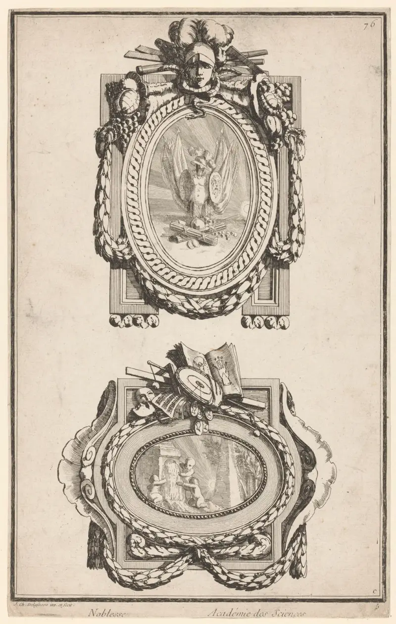 Noblesse, Académie des Sciences av Jean-Charles Delafosse